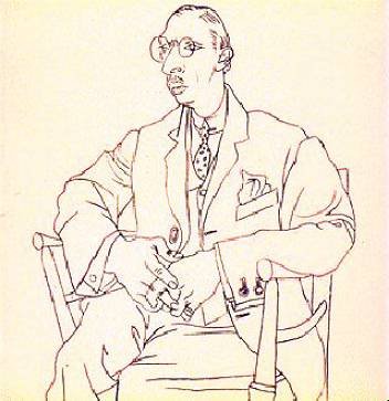 Igor Stravinsky - Croquis de Picasso