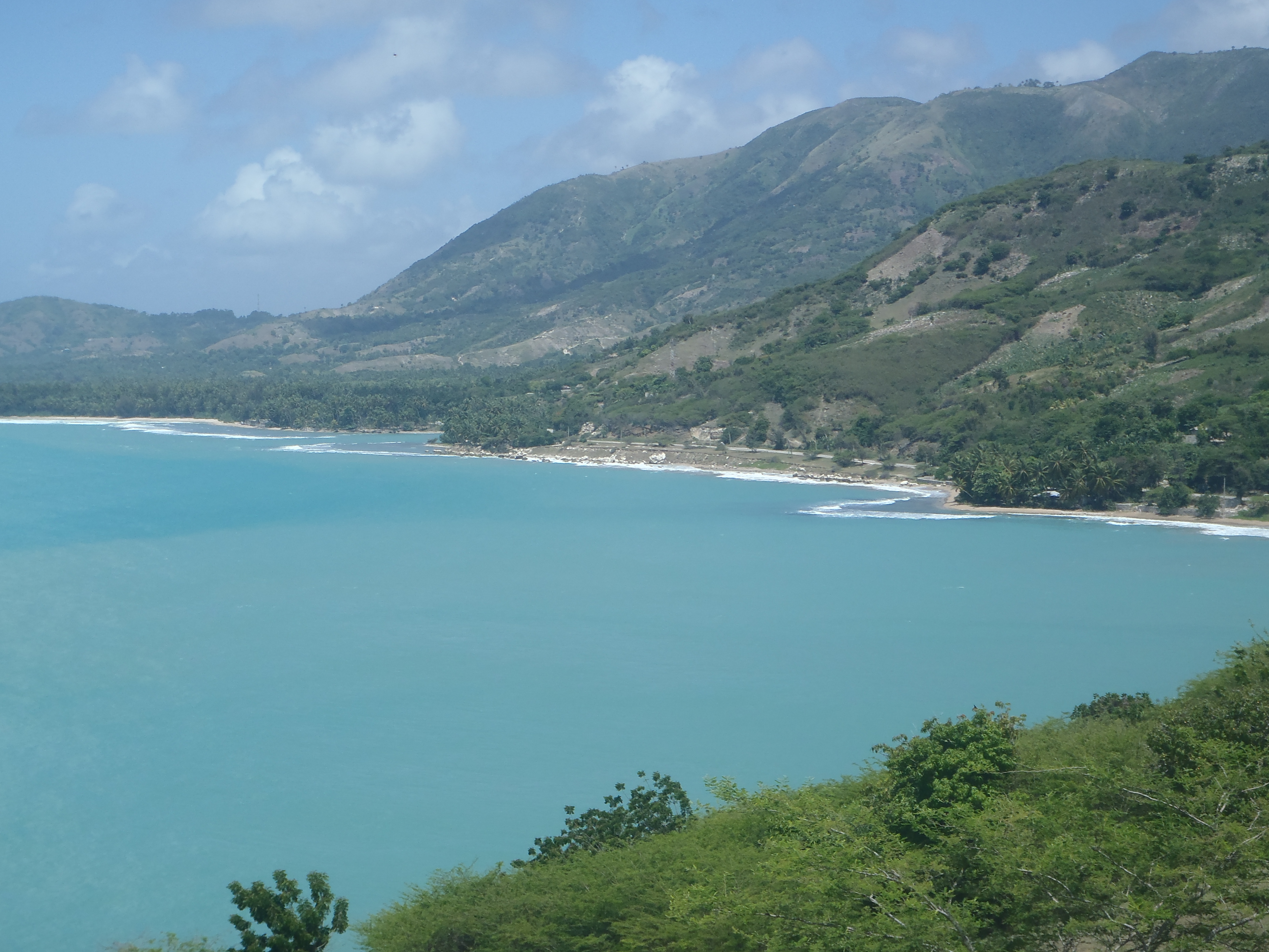 La magnifique plage d'Haitï