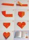 Origami coeur-marque page