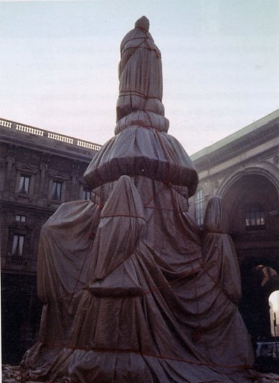 Christo, Monument de Victor-Emmanuel