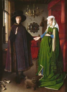 Van Eyck, "Le mariage des époux Arnolfini", 1434
