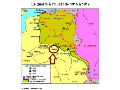 La France entre 1915 et 1917