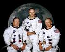 Les trois astronautes de la mission Apollo 11 
