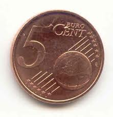 la pièce de 5 centimes d'euro