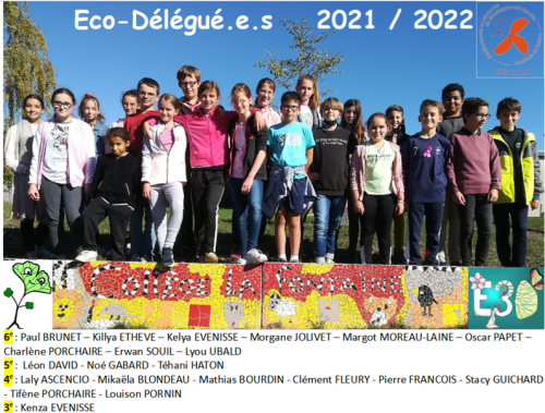 Eco-délégué.e.s 2021-2022