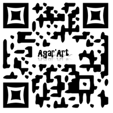 QR code à flasher pour se rendre sur le site du concours Agar'Art