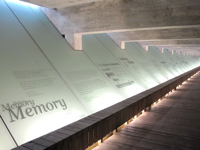 L'espace méditatif du Mémorial