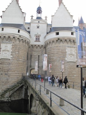 Entrée au chateau des Ducs de Bretagne