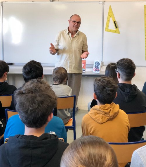 Rencontre avec les élèves de 5e
