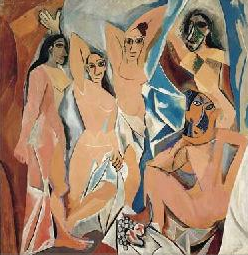 "Les demoiselles d'Avignon" (1907) - Picasso