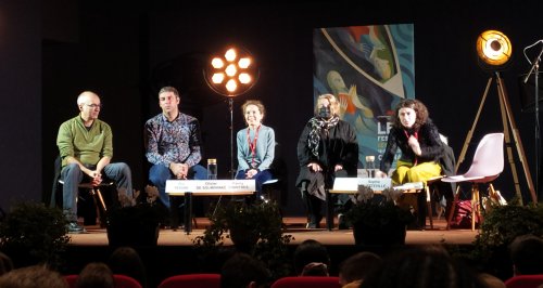 Les quatre auteurs participants au prix Alé ! 2021