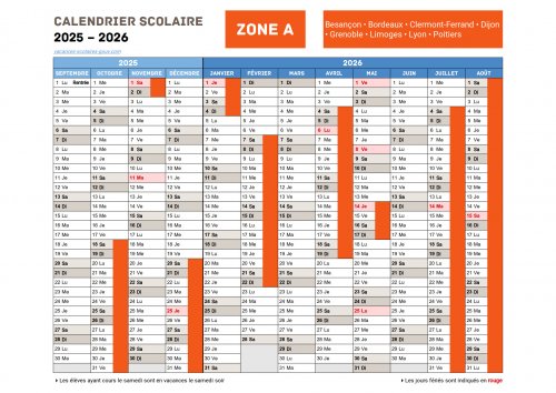 calendrier-scolaire-2025-2026-zone-a