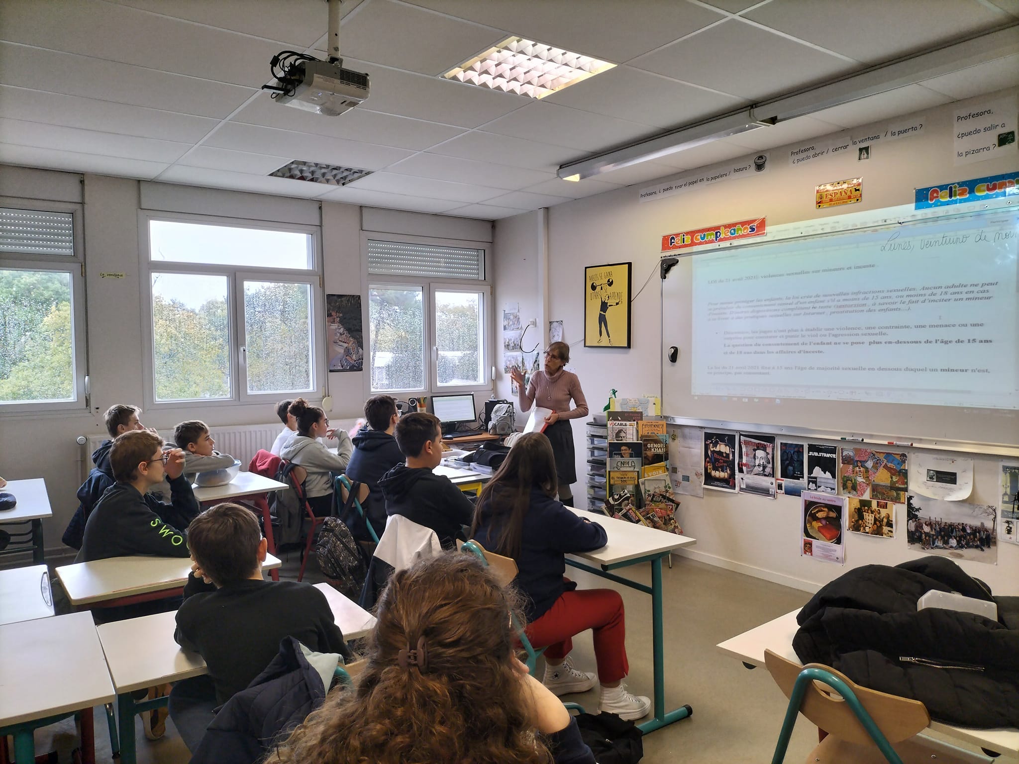 La classe de 4e3 rencontre Mme Lefèvre, juge des enfants - Collège F ...