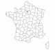 carte France (limites départements)