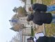 Travail sur le monument aux morts