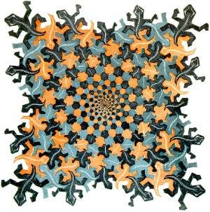 Escher, motif
