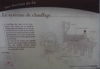 système chauffage thermes