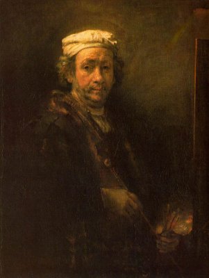 Rembrandt, Autoportrait, 1660
