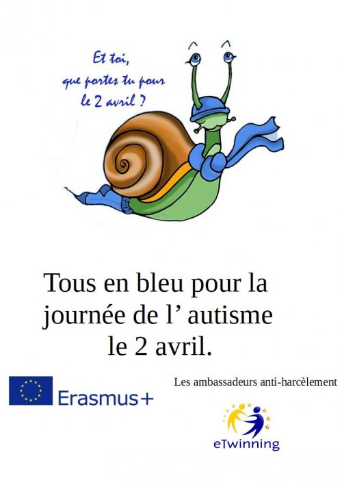le 2 avril, c'est la journée mondiale de sensibilisation à l'Autisme. - Le  Nouvel Hôpital de Navarre à Evreux et dans l'Eure (27)