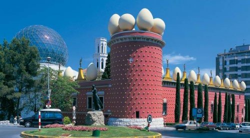 Le théâtre musée Dali à Barcelone