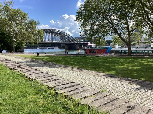 Les bords du Rhin
