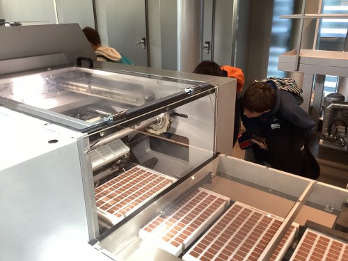 Fabrication de chocolats
