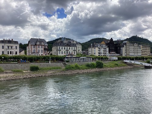 En arrivant à Königswinter 