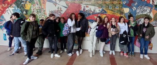 En sortant de l'expo sur les éditions de la Cerise