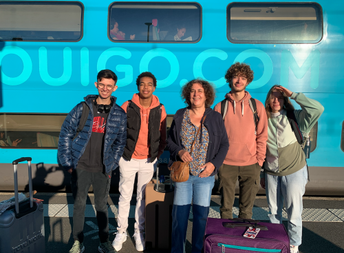 Le train a été choisi pour rejoindre Hildesheim !