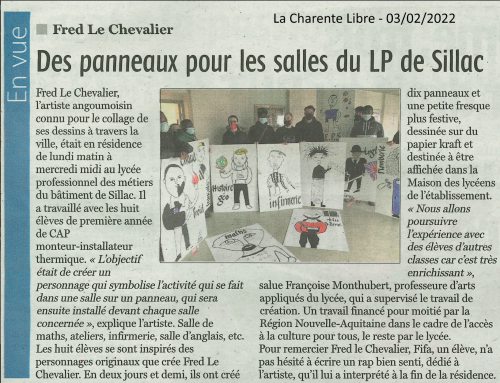 Article Charente Libre