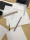 Phase de cadrage graphique : dessins techniques et plans cotés.