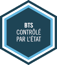 Logo du label pour les sections de BTS contrôlées par l'État