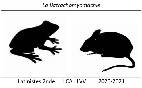 Illustration du projet "La Batrachomyomachie"