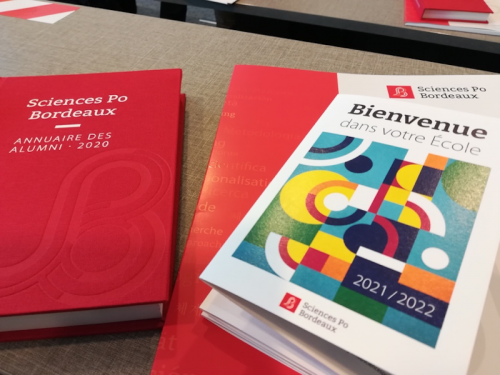 Brochures d'information de l'IEP de Bordeaux