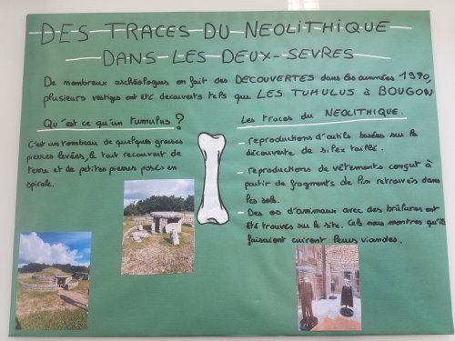 Traces néolithique